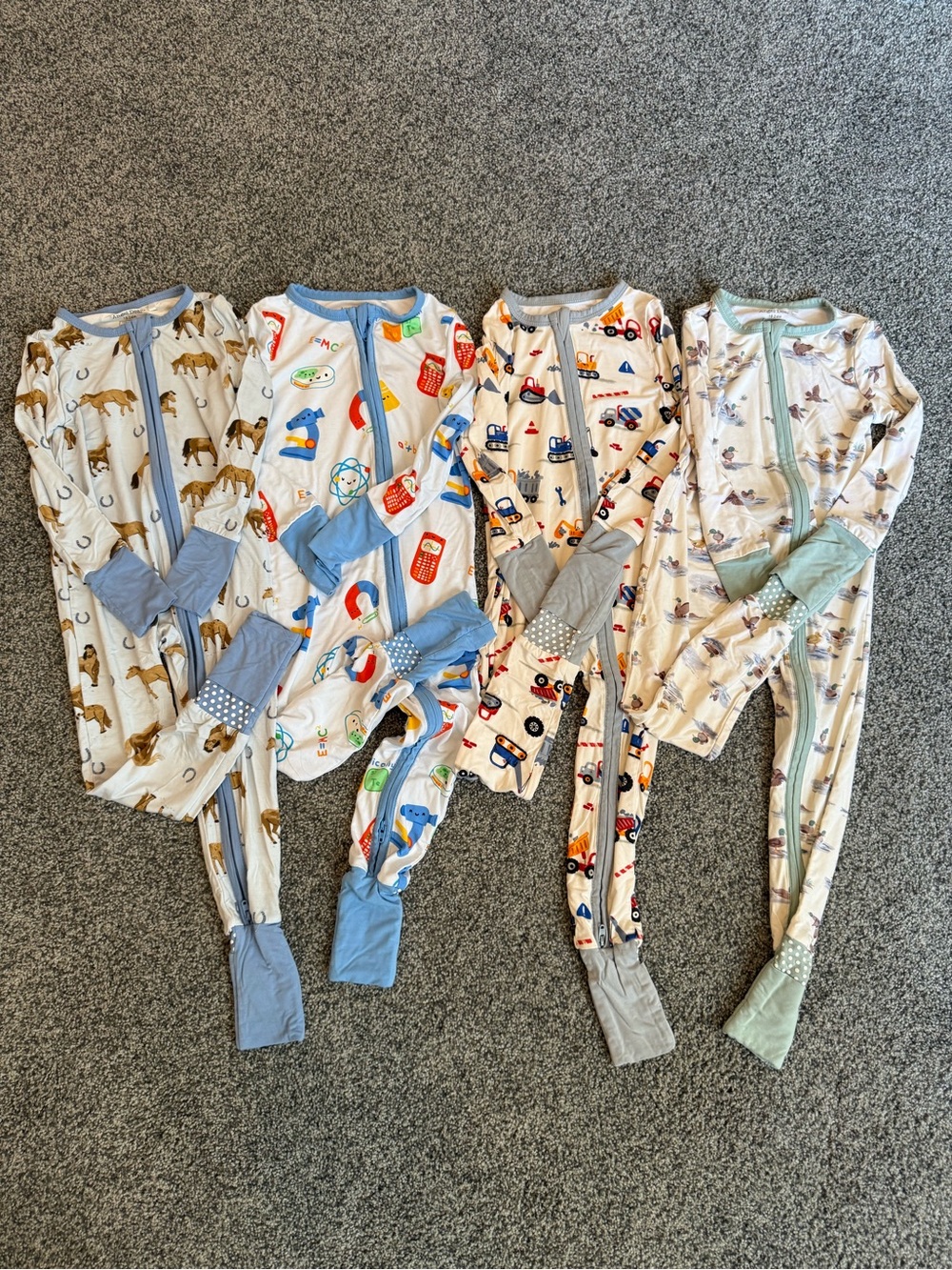 Angel Dear Convertible One-Piece Pajamas